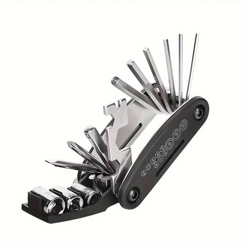UrbnRider 16-in-1 faltbares Multitool für Fahrrad, E-Bike, Wohnmobil, Camping  UrbnRider 16-in-1 faltbares Multitool für Fahrrad, E-Bike, Wohnmobil, Camping