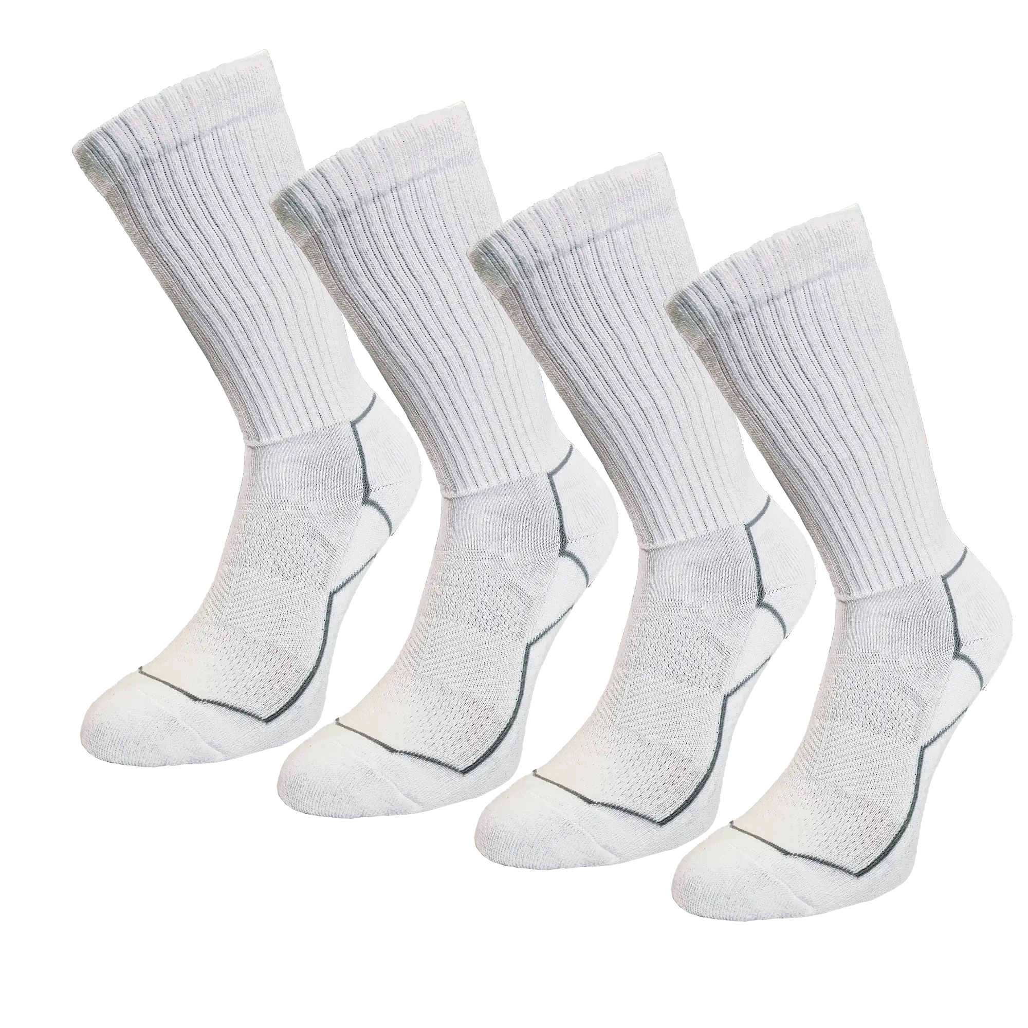PUMA Performance Crew Train Unisex Cushioned Sportsocken 4-14 Paar - Gr. 35-46,  Weiß PUMA Performance Crew Train Unisex Cushioned Sportsocken 4-14 Paar - Gr. 35-46,  Weiß